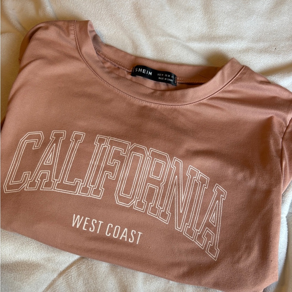 SHEIN Dusty Pink Casual Top